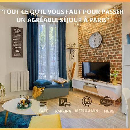 Ferienwohnung Escale A Paris Metro & Parking Saint-Ouen  Exterior foto